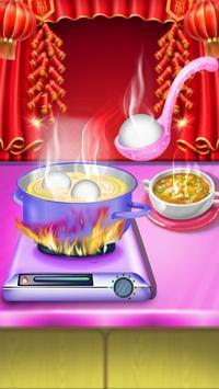 女孩烹饪中餐手游app截图