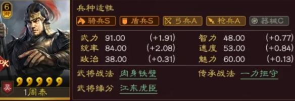 《三国志战略版》吴骑三人组孙尚香凌统周泰攻略