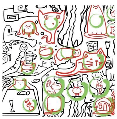 《汉字找茬王》找出16只喵咪攻略