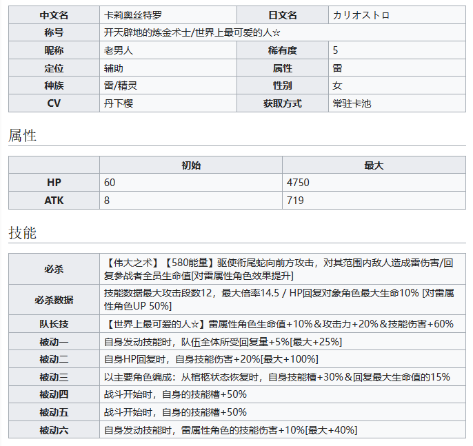 《世界弹射物语》开天辟地的炼金术士卡莉奥丝特罗攻略