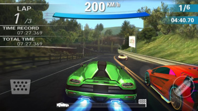 疯狂赛车3D手游app截图