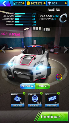 狂怒赛车3D手游app截图