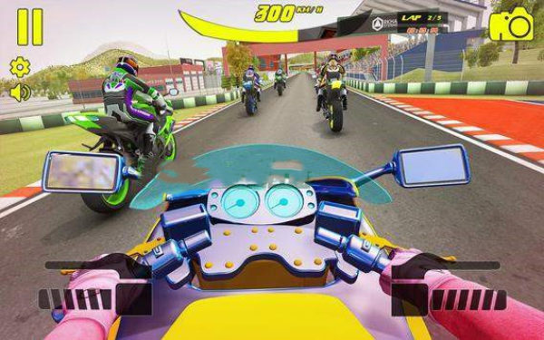 街头摩托赛车3D手游app截图