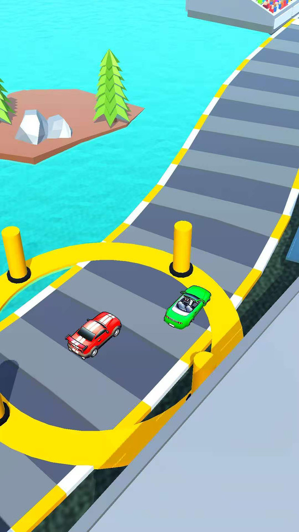 赛车炽热跳跃手游app截图