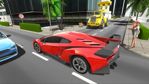 速度道路特技赛车手游app截图