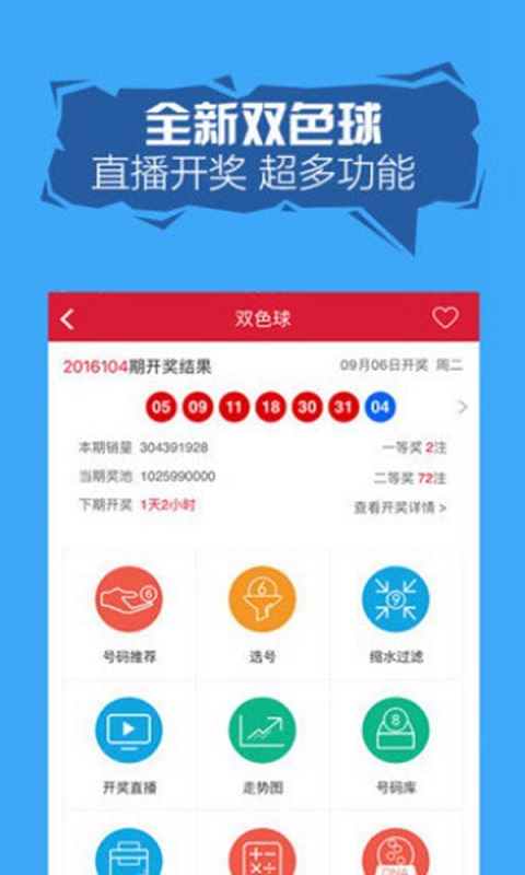 旺彩双色球预测app手机软件app截图