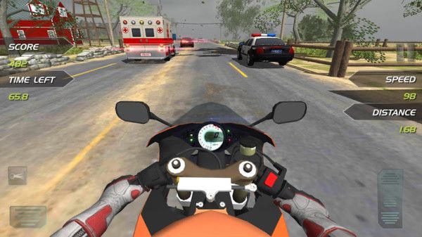 公路摩托骑手手游app截图