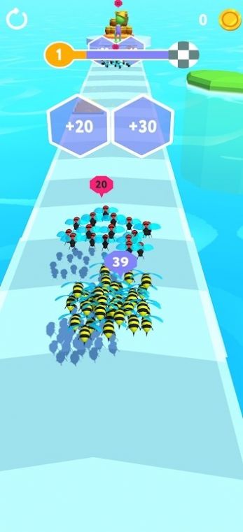 蜜蜂军团冲刺手游app截图