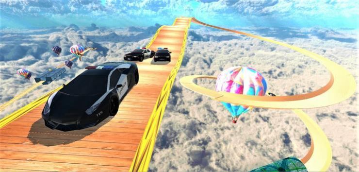 天空特技警车手游app截图
