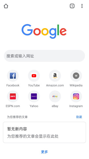 谷歌浏览器app安卓手机软件app截图