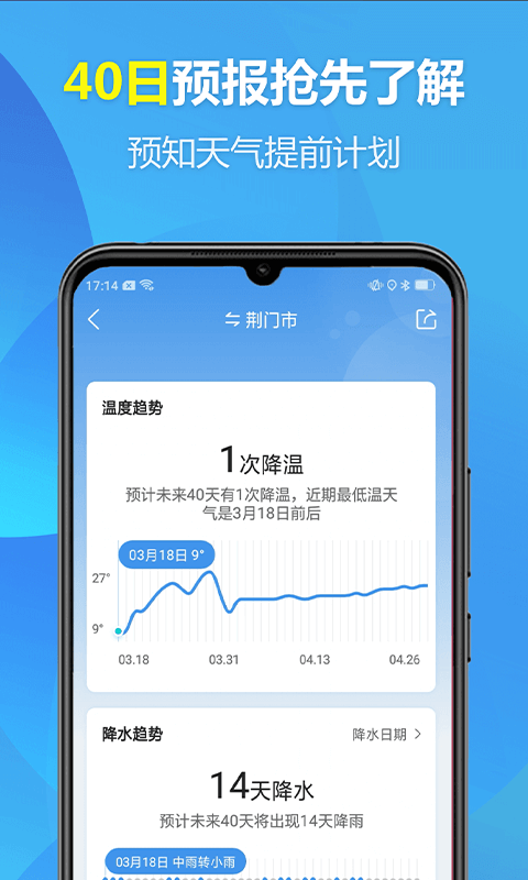 欢喜天气手机软件app截图