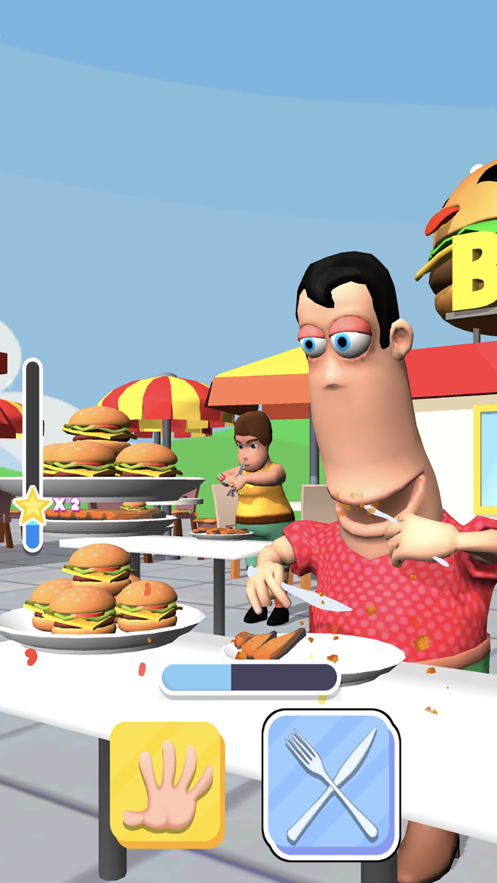 饮食挑战3D手游app截图