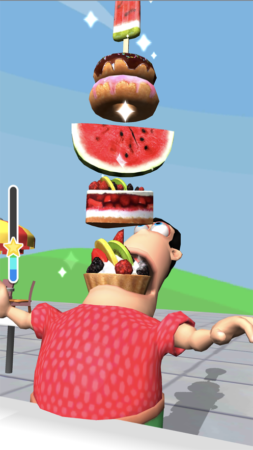 饮食挑战3D手游app截图