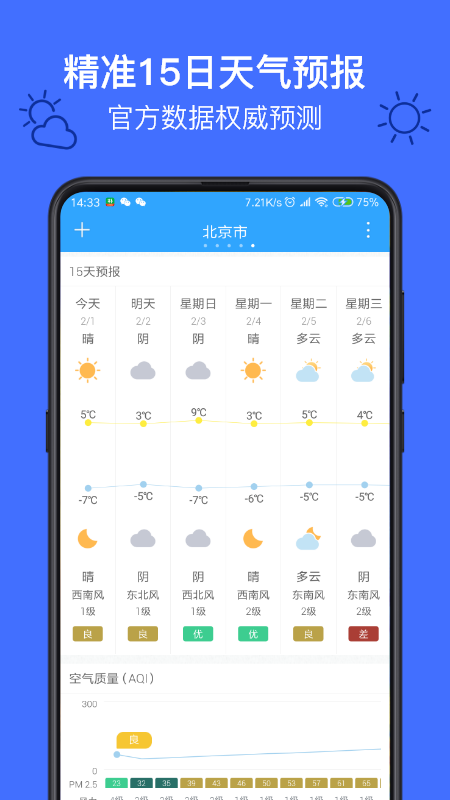 麻雀天气手机软件app截图