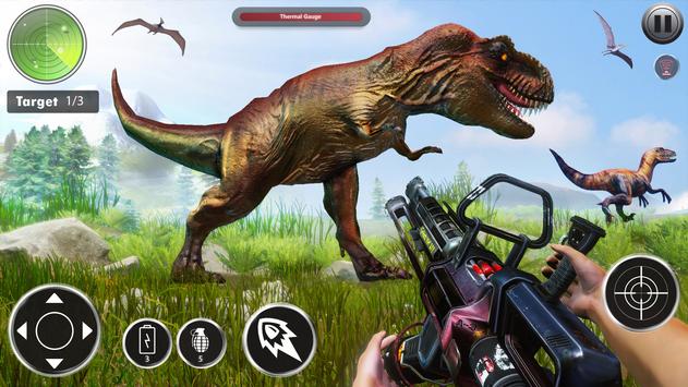野生恐龙狩猎3D手游app截图