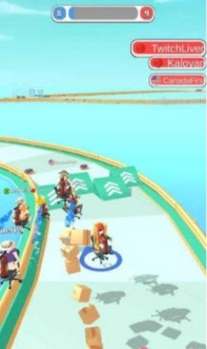 水枪喷射赛跑手游app截图