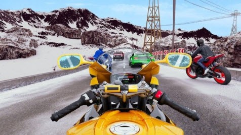 真实摩托车模拟赛3D手游app截图