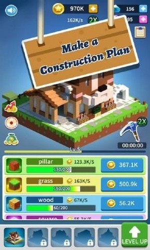砌块建筑3D手游app截图