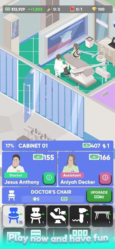 空闲的牙医手游app截图