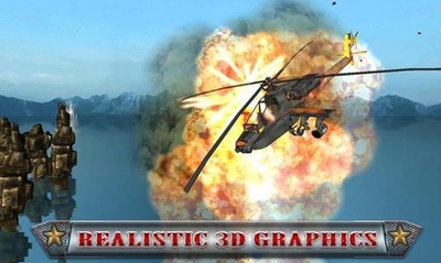 军用武装直升机3D手游app截图