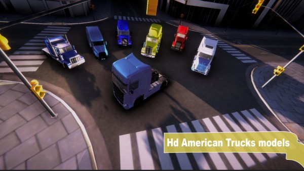 美国重型卡车运输模拟手游app截图