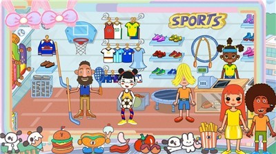 公主城堡商场购物手游app截图