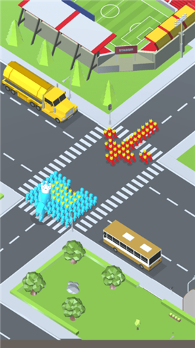 团体格斗十字路口手游app截图