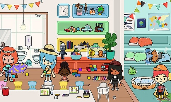 天才小镇幼儿园手游app截图