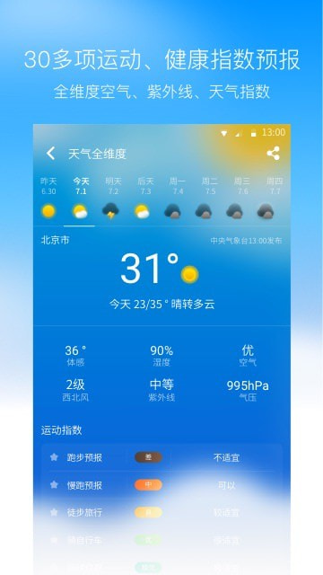 奈斯天气手机软件app截图