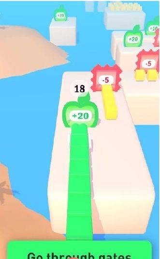 蛇形积木3D手游app截图