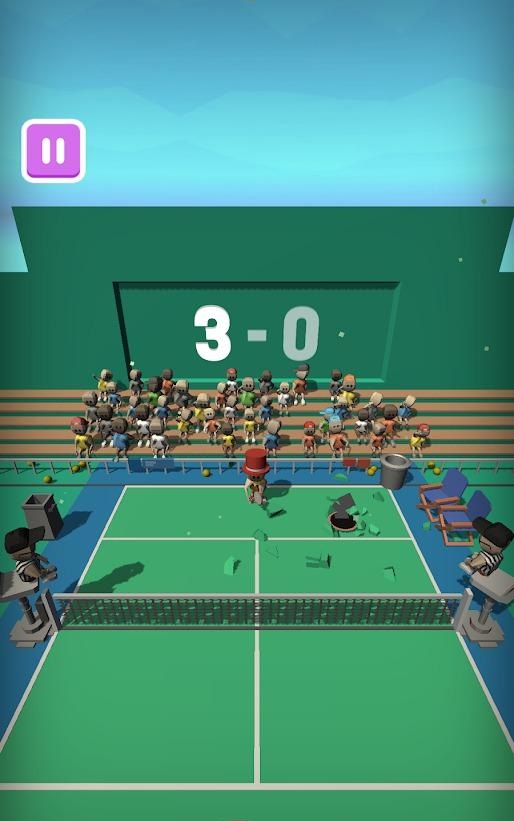 指划网球手游app截图