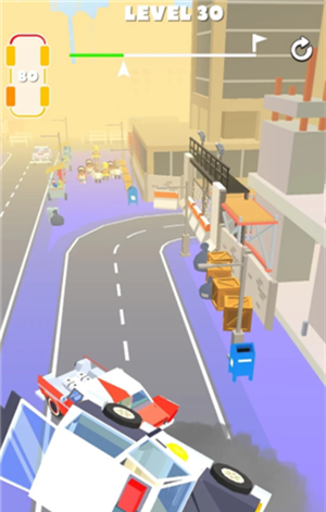 疯狂汽车追逐手游app截图