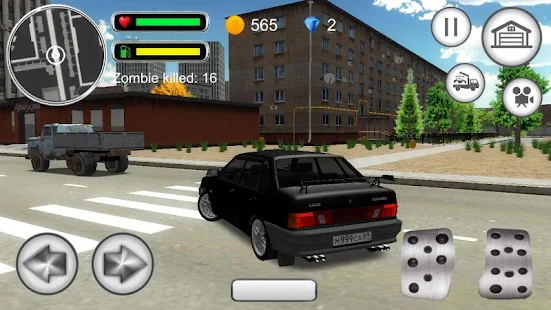 俄罗斯城市驾驶员模拟器3D手游app截图