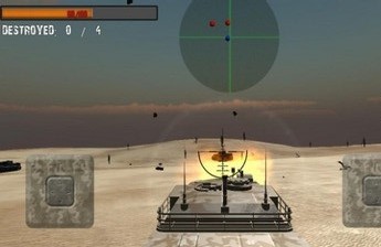 钢铁坦克火力射击正版手游app截图