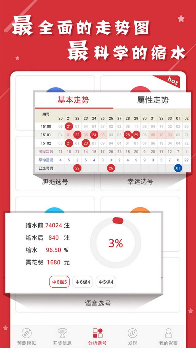 大乐透彩票截止手机软件app截图