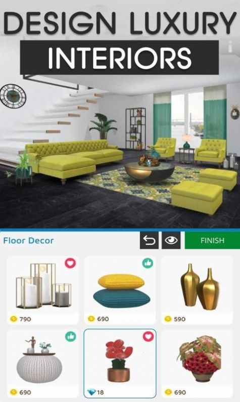 家庭装修装饰和设计手游app截图