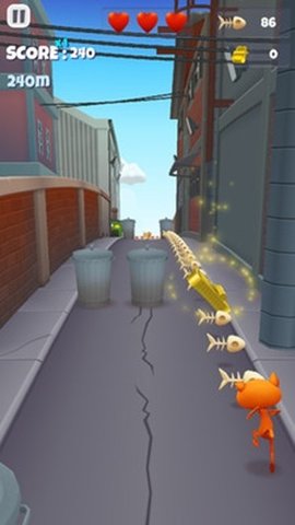 宠物猫无尽跑酷最新版手游app截图