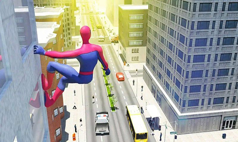城市蜘蛛英雄手游app截图