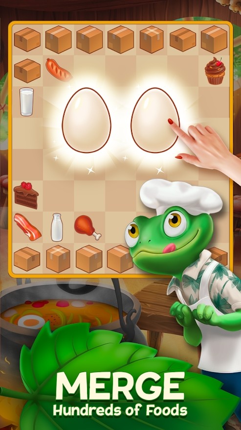空闲合并烹饪手游app截图