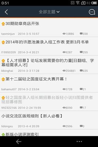 轻之国度轻小说手机软件app截图