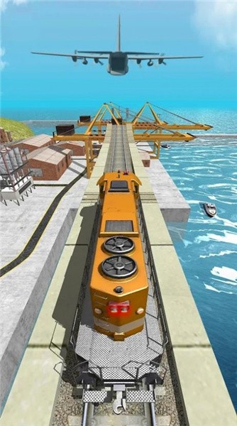 火车坡道跳跃手游app截图