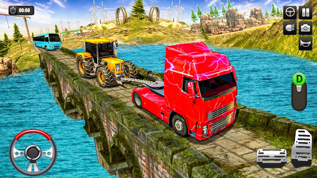 卡车拖车模拟器手游app截图
