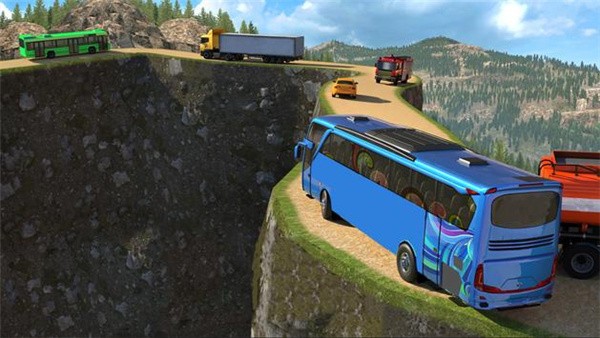 山路越野巴士模拟手游app截图
