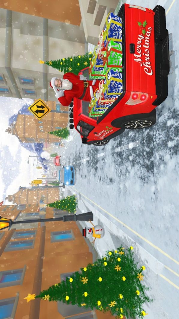  圣诞老人模拟3D手游app截图