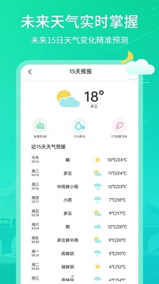 时刻天气王手机软件app截图