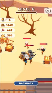 狂野西部火车牛仔英雄手游app截图