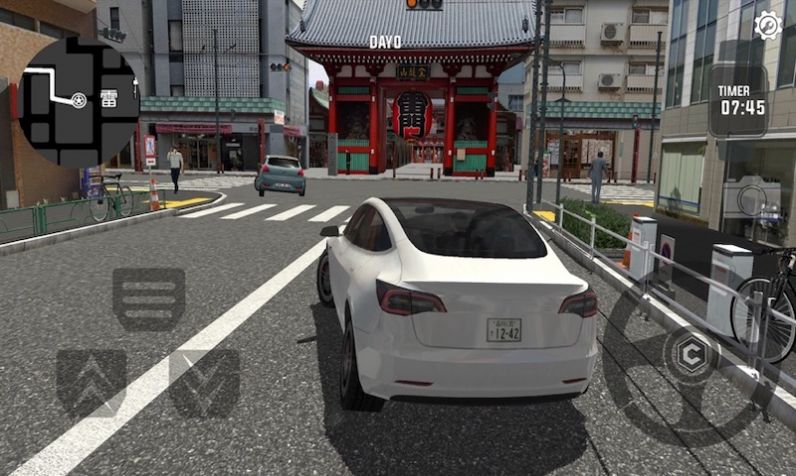东京旅游驾驶模拟手游app截图