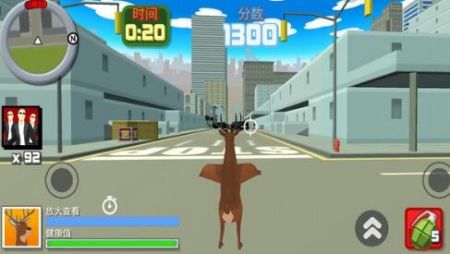 疯狂的鹿大作战手游app截图