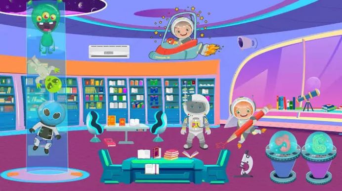 假装游玩太空城手游app截图