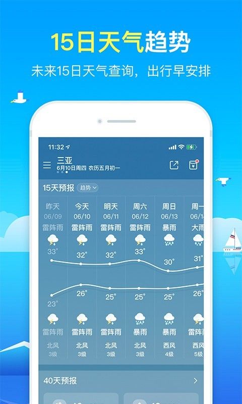 精准天气预报手机版手机软件app截图